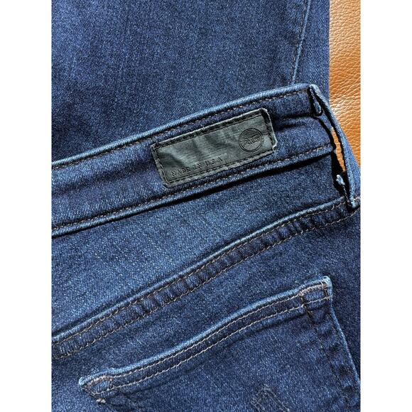AG Adriano Goldschmied The Stilt Cigarette Leg Jeans Dark Wash Size 25 USA - Picture 7 of 9